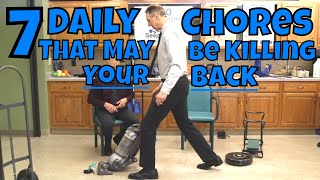 7 Daily Chores That May Be Killing Your Back