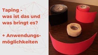 (Kinesio) Taping - was ist das, was bringt es und wie nutze ich es richtig