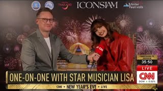 Lisa's Exclusive Interview with CNN! | Lisa shared  her goals for the upcoming year!!