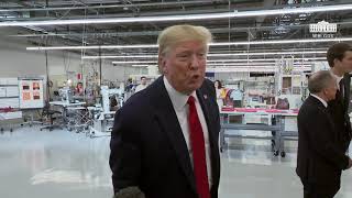 Remarks: Donald Trump Tours New Louis Vuitton Facility in Alvarado, Texas - October 17, 2019