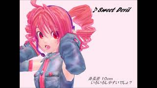 【重音テト】sweet devil【UTAUカバー修正】 sm23108644