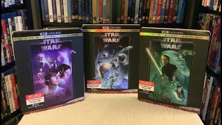 Star Wars Original Trilogy 4K BLU RAY REVIEW + Unboxing and More!