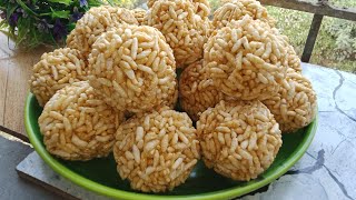 Perfect Murmura Ladoo Recipe | मात्र 1 रूपये में 1 परफेक्ट मुरमुरा लडडू असानीसे  | Puffed Rice Ladoo