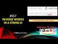 Reverse Words in a String III | LeetCode 557 | Java | @LearnOverflow