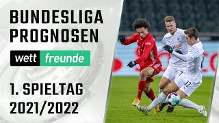 Bundesliga Tipps 1. Spieltag 21/22 ⚽ Vorschau & Prognose
