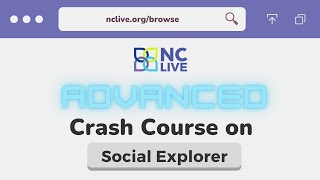 Advanced Crash Course On Social Explorer