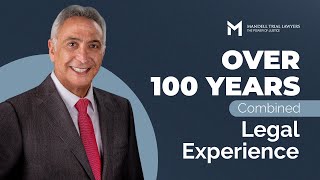 Personal Injury Law Firm with Over 100 Years Combined Legal Experience