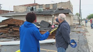 Cleanup underway in Jay County after tornado hit