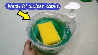 Bekas Sabun Pinggan Mangkuk Viral MR.DIY Kitchen Soap Dispenser