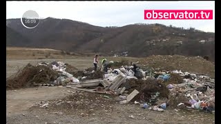 Mormane de gunoaie aruncate lângă Transalpina