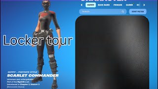 Fortnite Locker Tour 2025! 🚀 Rare Skins, Emotes \u0026 More! #FortniteLocker #RoadTo5KSubs #UseCodePuceoh