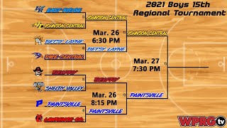 [15th Region Boys Championship Game] Johnson Central vs. Paintsville (March, 27 2021)