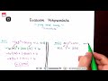 standard form polynomials simplify and evaluate