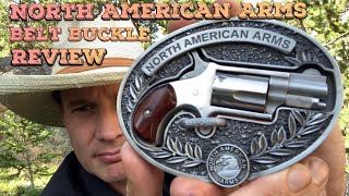 North American arms belt buckle review.