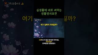 쉬운영어회화 | 실생활에서 바로 써먹는 생활영어 회화 | 영어기초배우기 | 쉐도잉영어 반복듣기