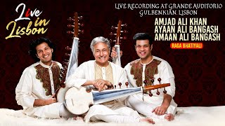 Live In Lisbon Raga Bahar_Raga Mian Ki Malhar | Amjad Ali Khan | Sarod Maestro