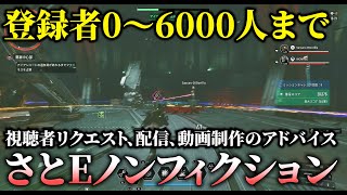 無名の登録者０人～6000人まで、毎日動画投稿、し始めて何をして、何を考えているか