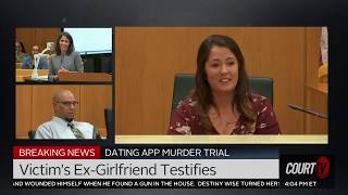 DATING APP MURDER TRIAL | Victim's Ex-Girlfriend Testifies in FL v. Andre Warner - COURT TV