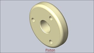 Piston (Solid Edge Tutorial)