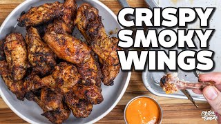 How to Grill CRISPY Wings over Charcoal