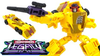 Transformers LEGACY Deluxe Class DRAGSTRIP Review 1/5 MENASOR Combiner