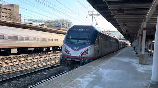 Railfanning at Trenton Transit Center, New Jersey.