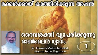 Online ധ്യാനം 1: മക്കൾക്കായി കാത്തിരിക്കുന്ന അപ്പൻ | Fr. Thomas Vazhacharickal