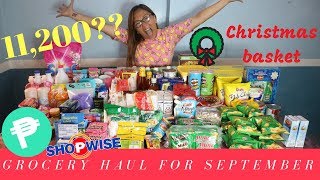 GROCERY HAUL ON A BUDGET (Philippines) + XMAS TIPID TIPS | SEPTEMBER 2018 | Mrs. Bailey