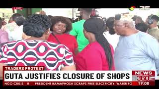 Traders Protest: GUTA justifies closure of shops