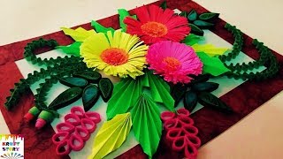 How to make a Quilling wall frame