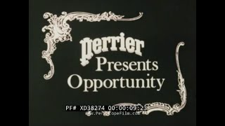 "  PERRIER PRESENTS OPPORTUNITY " 1980s PERRIER BRAND CARBONATED MINERAL WATER PROMO FILM XD38274