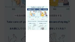 [世界一簡単なTOEIC表現] 「take care of」 の2つの意味の比較 #toeic #英語 #英会話 #リスニング #英語学習 #英文法 #スピーキング