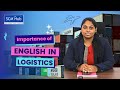 Importance Of English In Logistics | SCM Hub International Business School | Kochi | Kerala | #scm