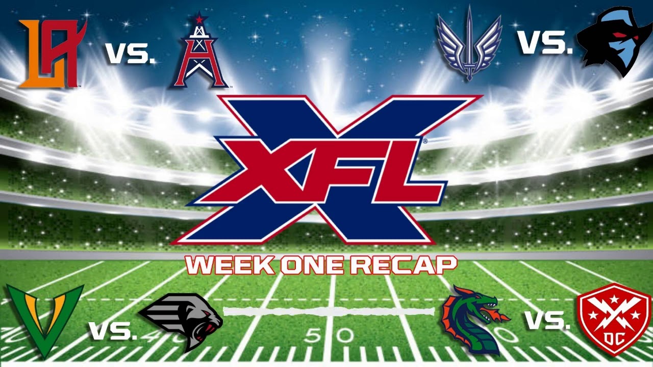 XFL Week 1 Recap - YouTube