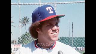 Report From Texas Rangers Spring Training Featuring Bump Wills And Lenny Randle - March 1977