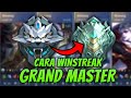 CARA WINSTREAK SOLO RANK GRAND MASTER | MLBB