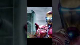 Thor vs Ironman Destroys Mjolnir #shorts #shortvideo #ironman #thor