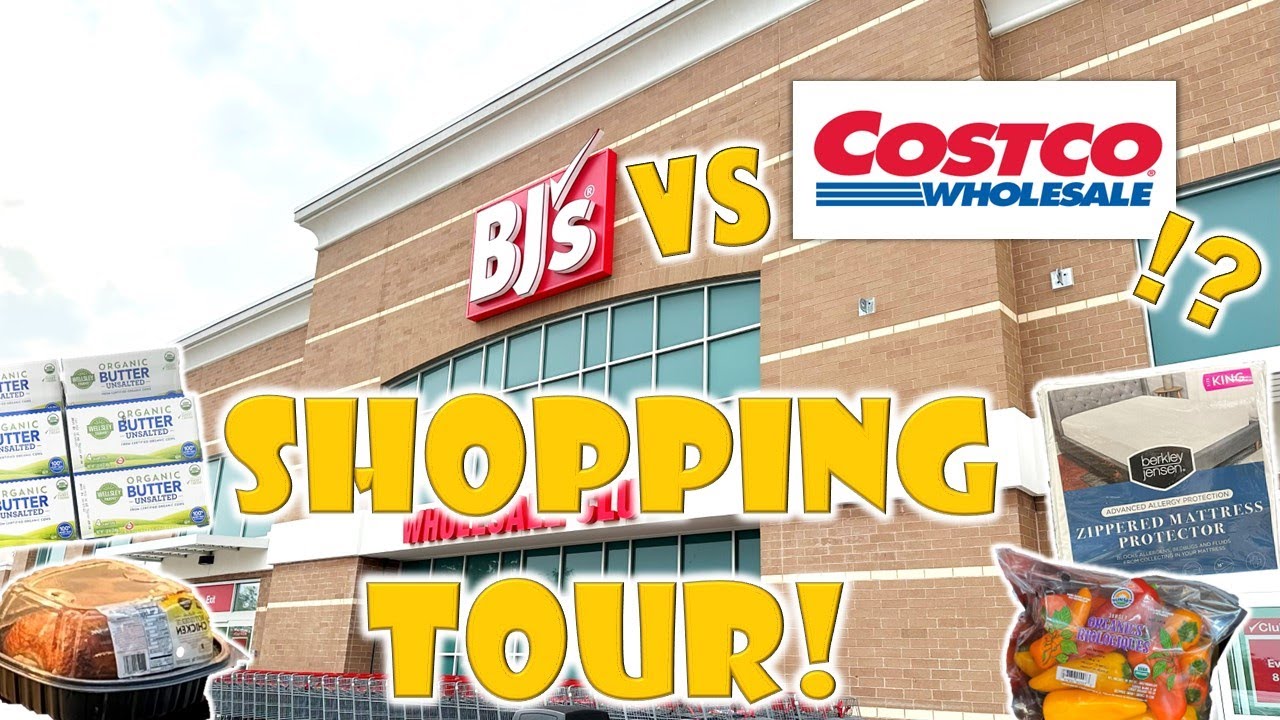 Which Is Better??? BJ's Wholesale Compared To Costco!! - YouTube