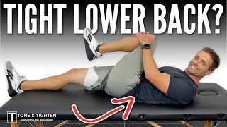 3 Easy Stretches For Your Tight Lower Back (WORKS FAST!)