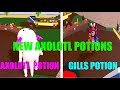 HOW TO MAKE AXOLOTL POTION - GILLS POTION - IN WACKY WIZARDS SECRETS UPDATE