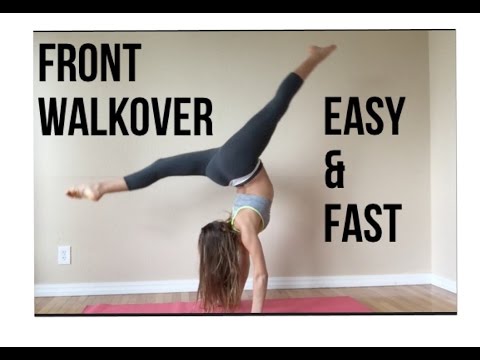 How to do a FRONT WALKOVER (SIMPLE, FAST, AND EASY) How to do a FRONT WALKOVER (SIMPLE, FAST, AND EASY)