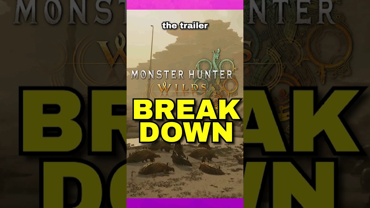 Monster Hunter Wilds Trailer Breakdown!! | #mhwilds - YouTube