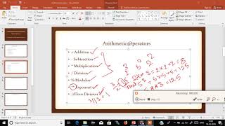 1 arithmetic operators basic examples
