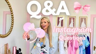 Answering your questions you asked from Instagram!🤗🩷