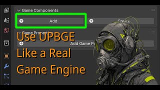 How to use python components in UPBGE... | Chrognar's Tutorials