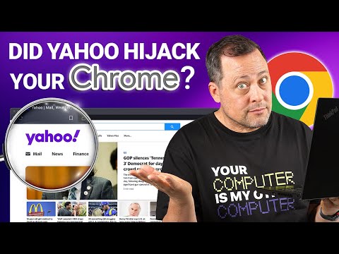 How to remove Yahoo Search from Chrome? EASY TUTORIAL!