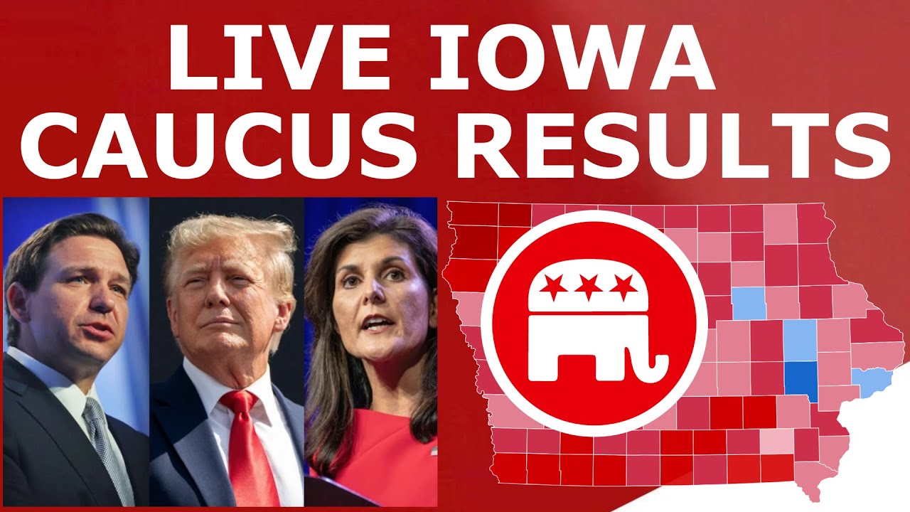 🔴 LIVE: IOWA CAUCUS RESULTS STREAM - YouTube