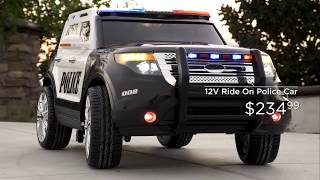 Best Choice Products' Ride On Police Car