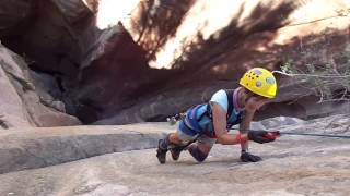 Englestead Canyon - first rappel