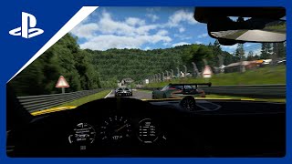 Gran Turismo 7 - EPIC Nürburgring Nordschleife Night Race in VR - Porsche GT3 RS - PS VR2 Gameplay